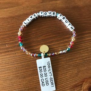 Little Words Nordstrom Beaded Bracelet- NWT